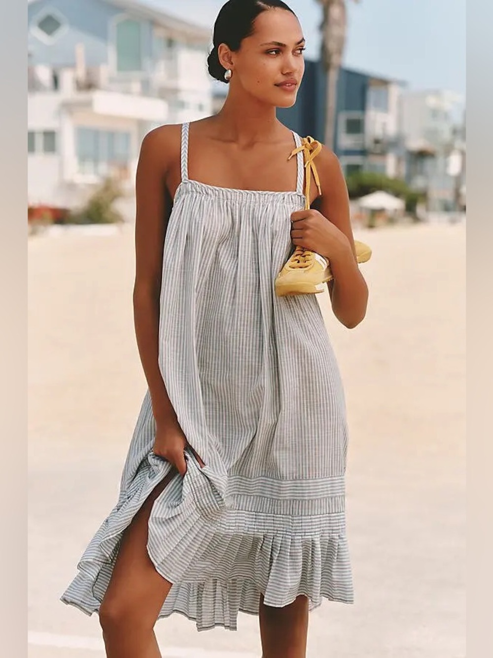 Celandine cotton beach dress from Anthropologie
